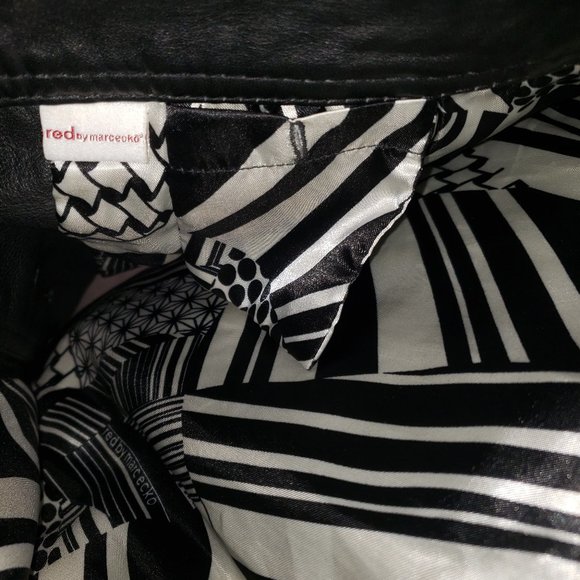 Red By Marc Ecko Leather Skirt - Picture 8 of 10